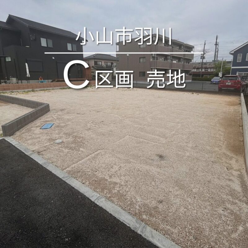 栃木県小山市羽川C区画 売地